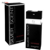 ادو تویلت مردانه ژاک بوگارت مدل Silver Scent Intense حجم 100 میلی لیتر