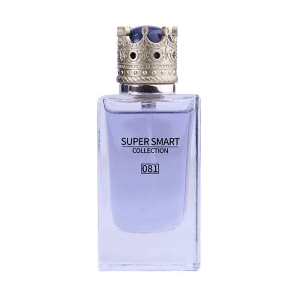 عطر جیبی مردانه سوپر اسمارت کالکشن مدل کینگ کد 081 با رایحه شیرین و خنک حجم 25 میلیلیتر