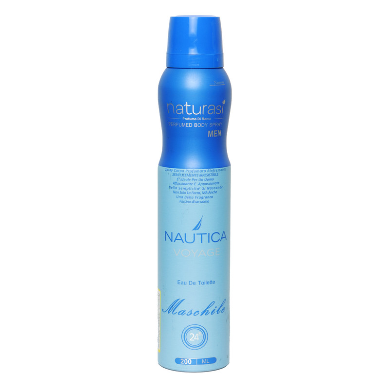 اسپری خوشبو کننده بدن مردانه ناتوراسی مدل nautica حجم 200 میلی لیتر