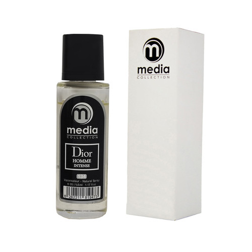 عطر جیبی مردانه مدیا مدل dior homme intense با رایحه گرم حجم 35 میلیلیتر