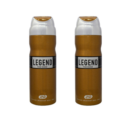 اسپری خوشبو کننده بدن مردانه عماد آرا مدل Legend حجم 200 میلی لیتر مجموعه 2 عددی