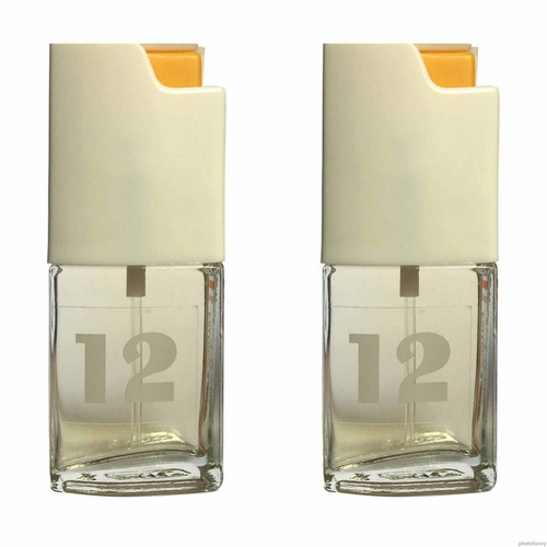 عطر جیبی زنانه بیک شماره 12 حجم 7.5 میلی لیتر بسته دو عددی
