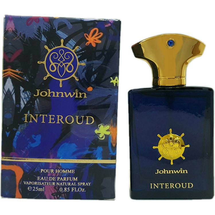 عطر جیبی مردانه جانوین مدل آمواج اینترلود کد 851 حجم 25 میلی لیتر