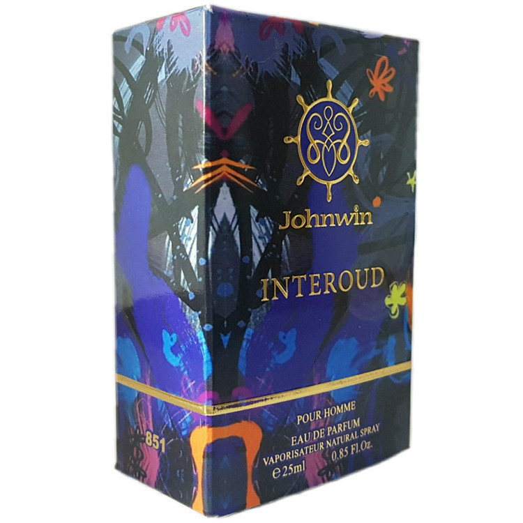 عطر جیبی مردانه جانوین مدل آمواج اینترلود کد 851 حجم 25 میلی لیتر