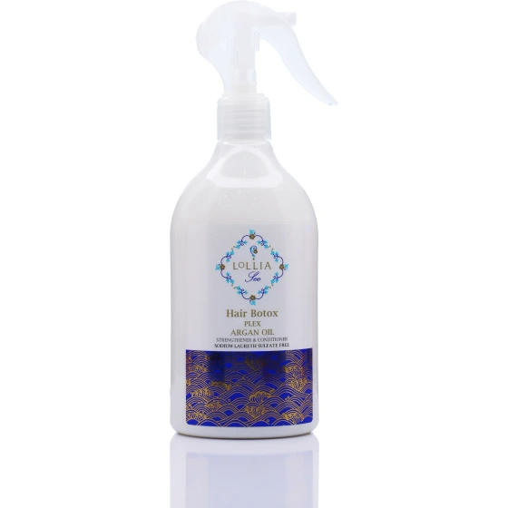 لوسیون تقویت کننده مو لولیا حاوی روغن آرگان بدون سولفات LOLLIA Hair Botox Plex Argan Oil